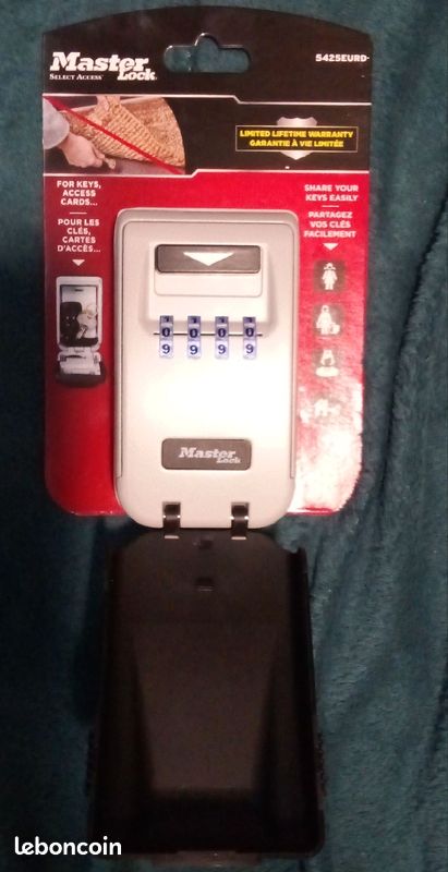 Boîte à clés sécurisée rétro-éclairé Master Lock 5425EURD neuf (image 2)