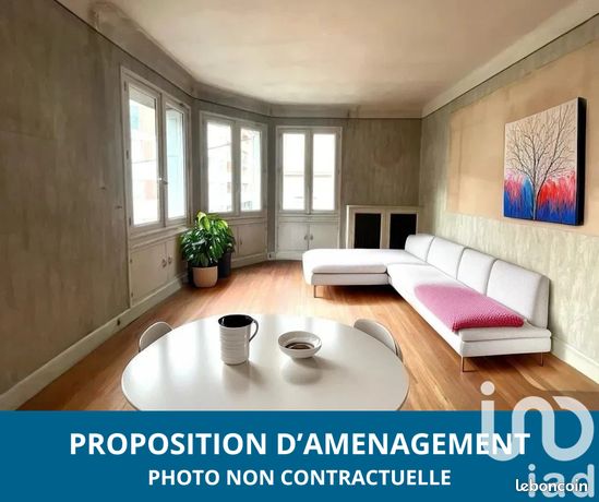 Appartement 4 pièces 62 m²