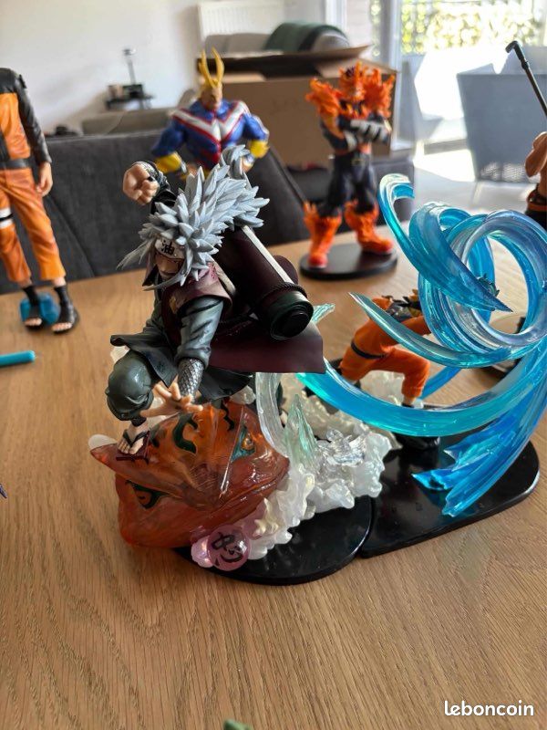 Figurine naruto et jiraya (image 1)