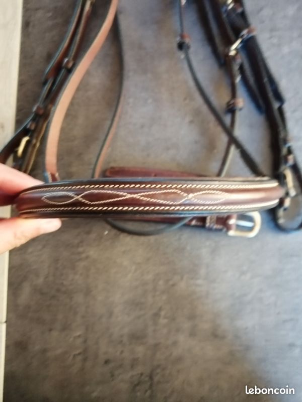 Embout De Rênes Pack 6 Pcs Water Loop En Cuir Natural Martin Saddlery 1 Inch 125 Cm
