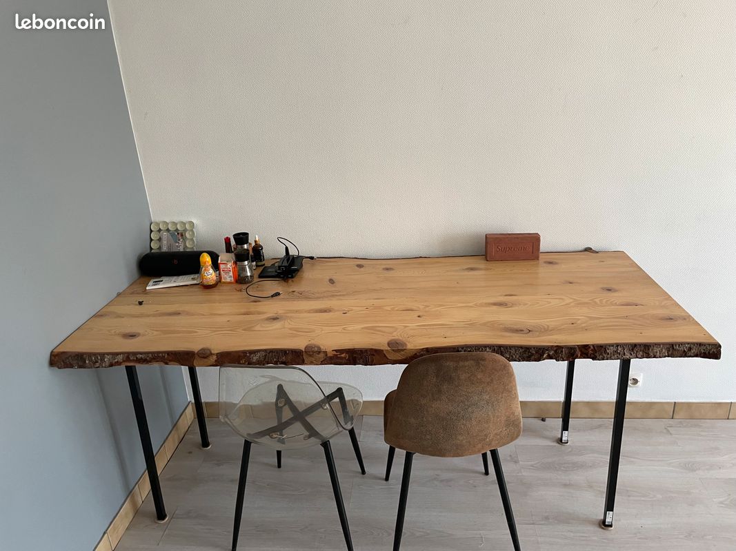 Table en bois / plateau en bois (image 4)