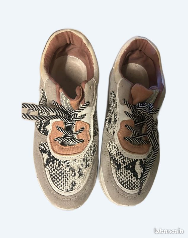 Leboncoin Basket Femme Tres Confortable Vans Baskets Circle Vee