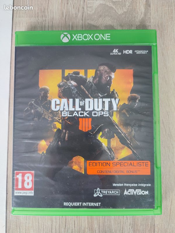 Call of duty black ops 4 xbox one (image 1)