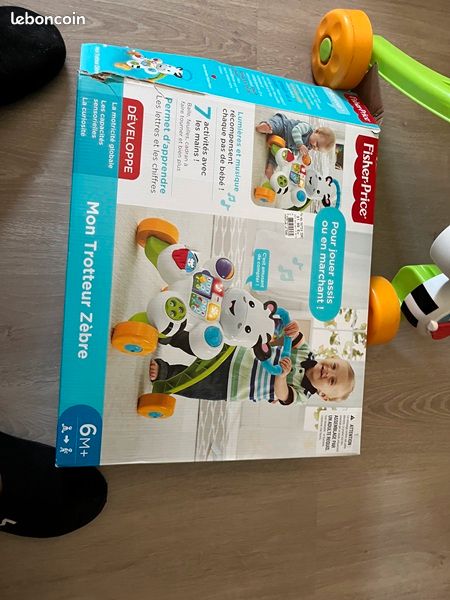 Trotteur Zèbre Fisher price (image 3)