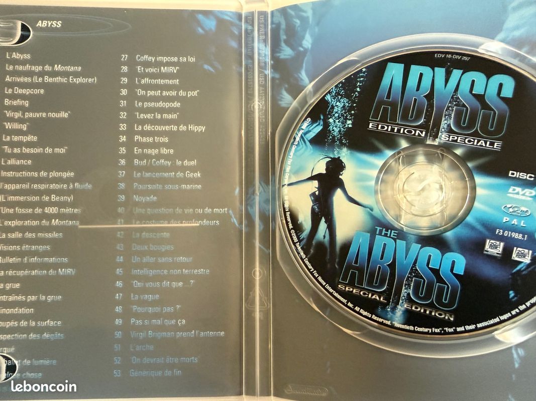 Dvd "abyss" (image 3)