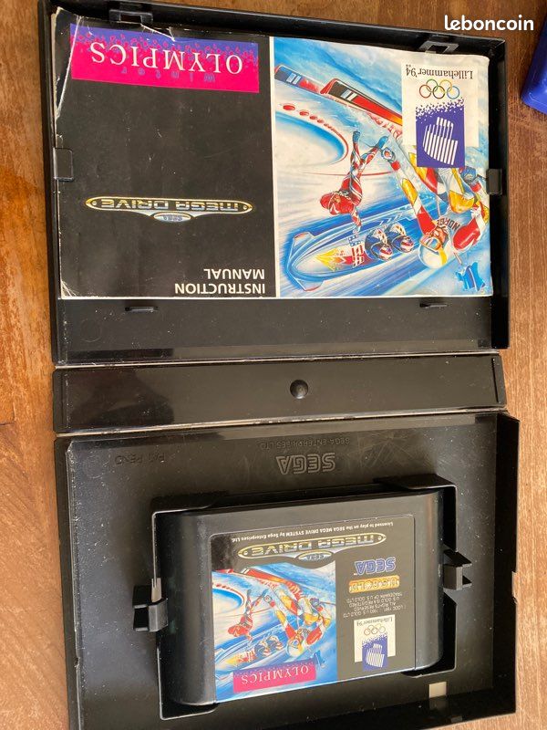 Jeu Mega Drive Winter Olympics - Édition PAL, éditeur U.S. Gold, Bon état