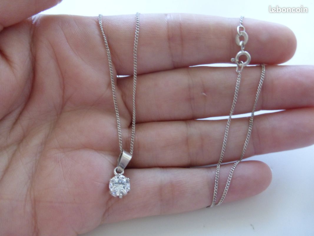 Collier fantaisie soleil Femme argent Maison de la Bijouterie WYZ60Y45 sur Bijou