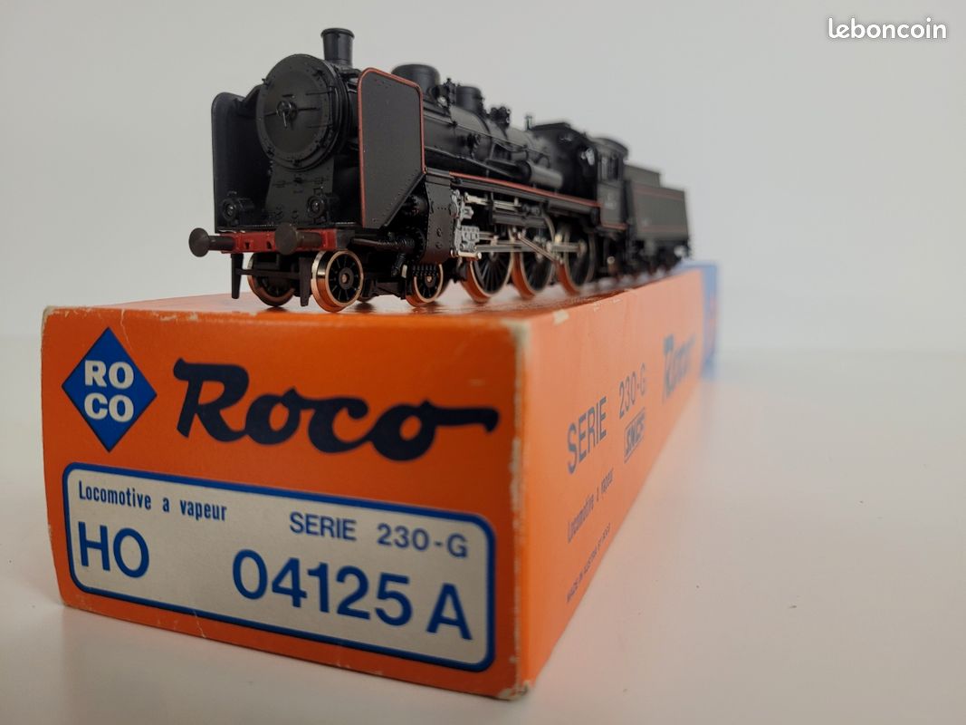 Locomotive à vapeur HO Roco SNCF 230 G 04125A numérique - Jeux & Jouets