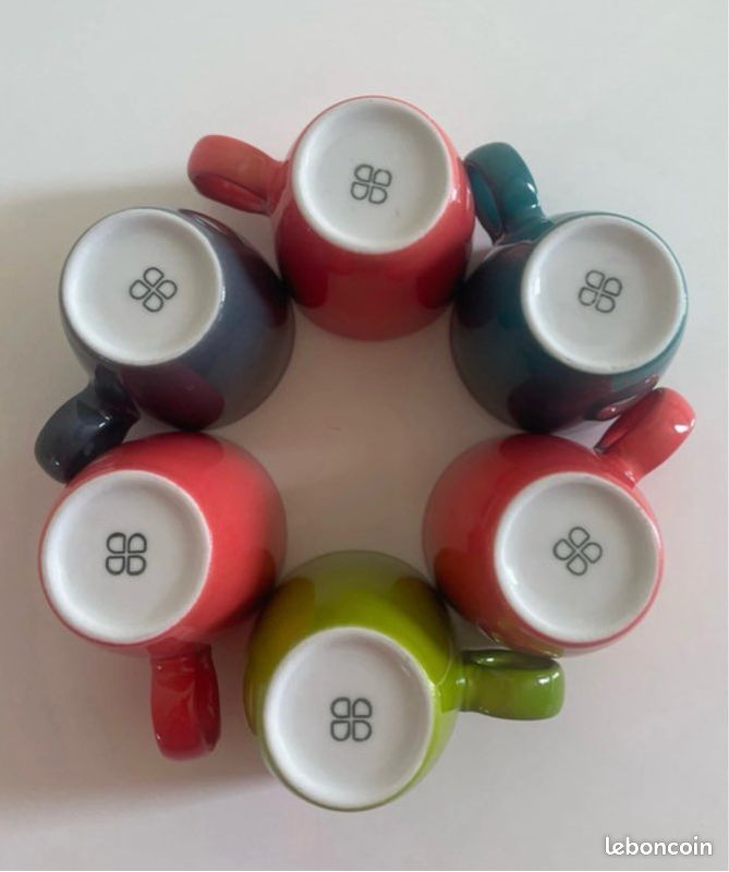 6 tasses à expresso Smoos 2,0 Guy Degrenne (image 3)