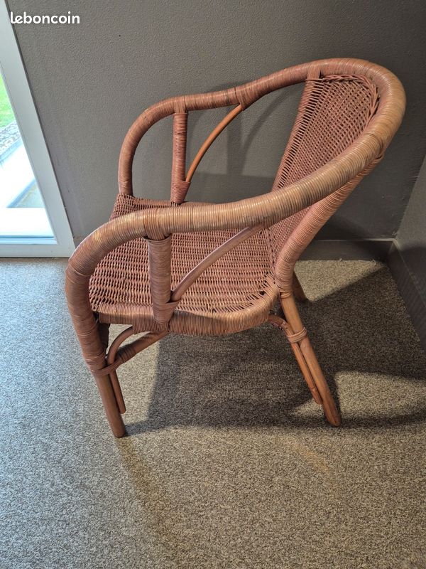 Chaise en osier (image 3)