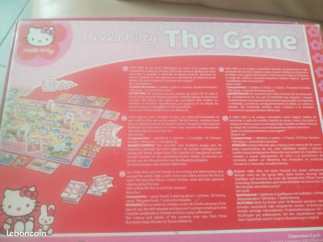 Jeu de société.Hello Kitty (image 2)