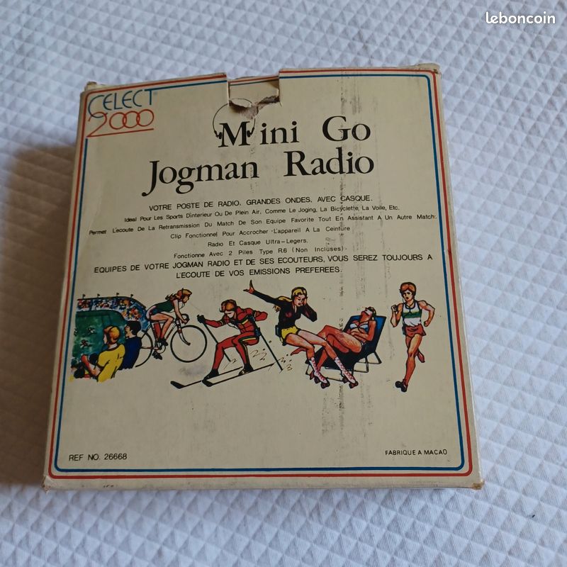 JOGMAN RADIO PORTABLE Vintage année 1970/80 (image 7)
