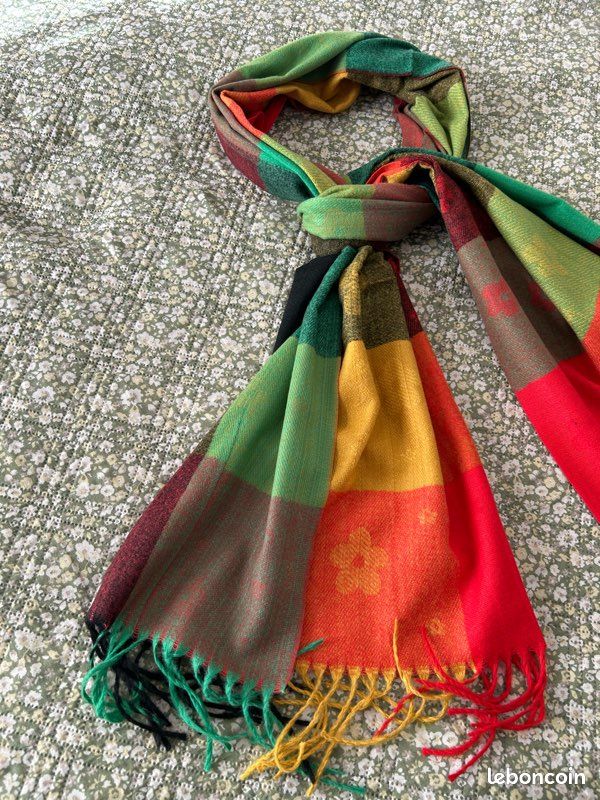 Foulard À Carreaux - Vert | 's® BE