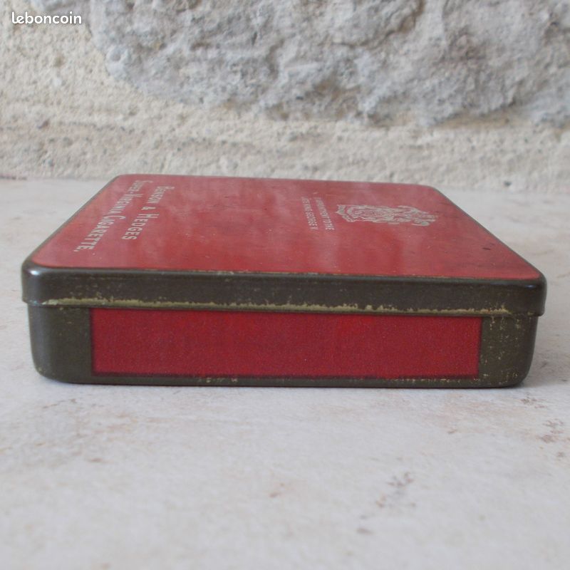 ou acheter des cigarette a londres Ancienne Boite métal Cigarettes Benson & Hedges Super-Virginia UK Londres  rouge