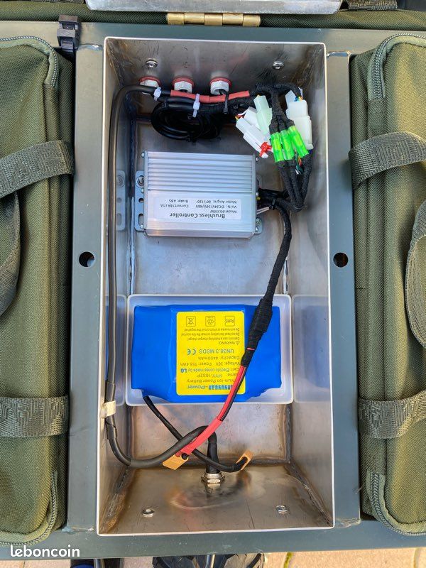 Chariot De Pêche électrique Easy Carpin – Motorisation POWER Drive, 150kg