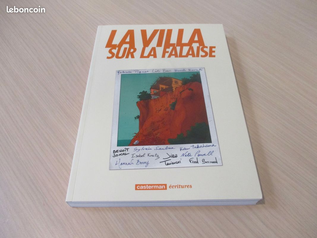 LA VILLA SUR LA FALAISE - collectif - éditions CASTERMAN ECRITURES 2012 (image 1)