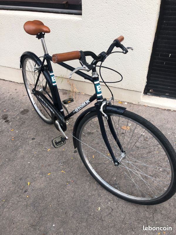 Vélo De Ville Roadster Monovitesse Noir Pour Adultes - Neuf Dans Son Carton
