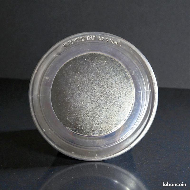 Seau à Champagne Ancien Bricout – Aluminium Argenté Avec Poignée