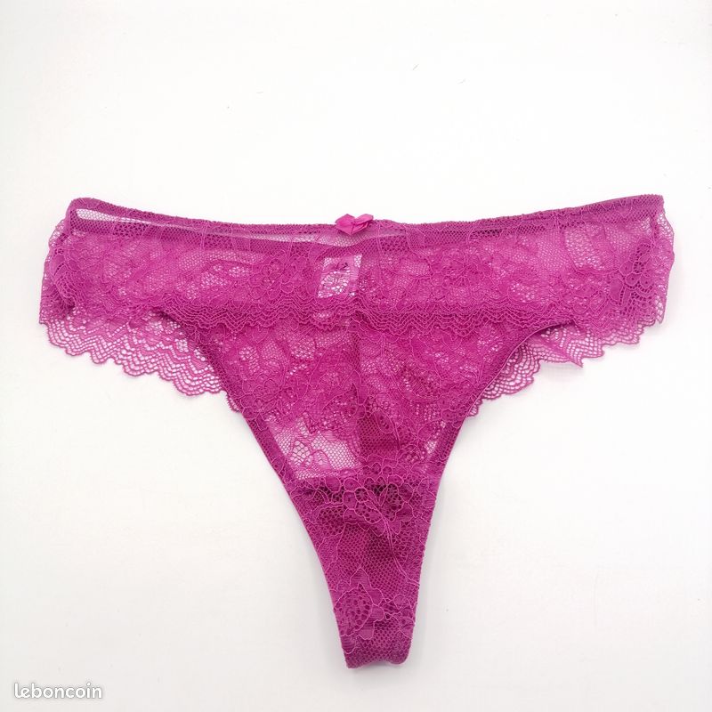 Lot De 4 Strings (Maillots De Bain Une-Pièce) Taille 42 - Multicouleur - Neuf Avec Étiquettes
