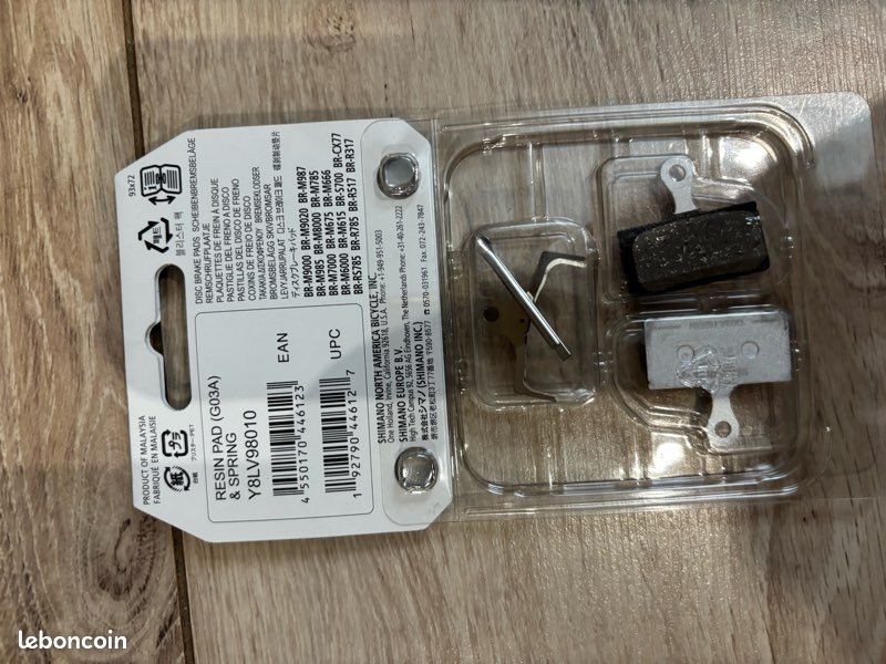 Shimano Plaquettes Frein Résine G03A (image 2)