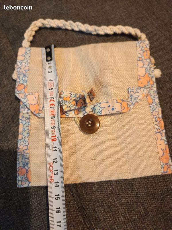 Petite pochette en tissu (image 8)