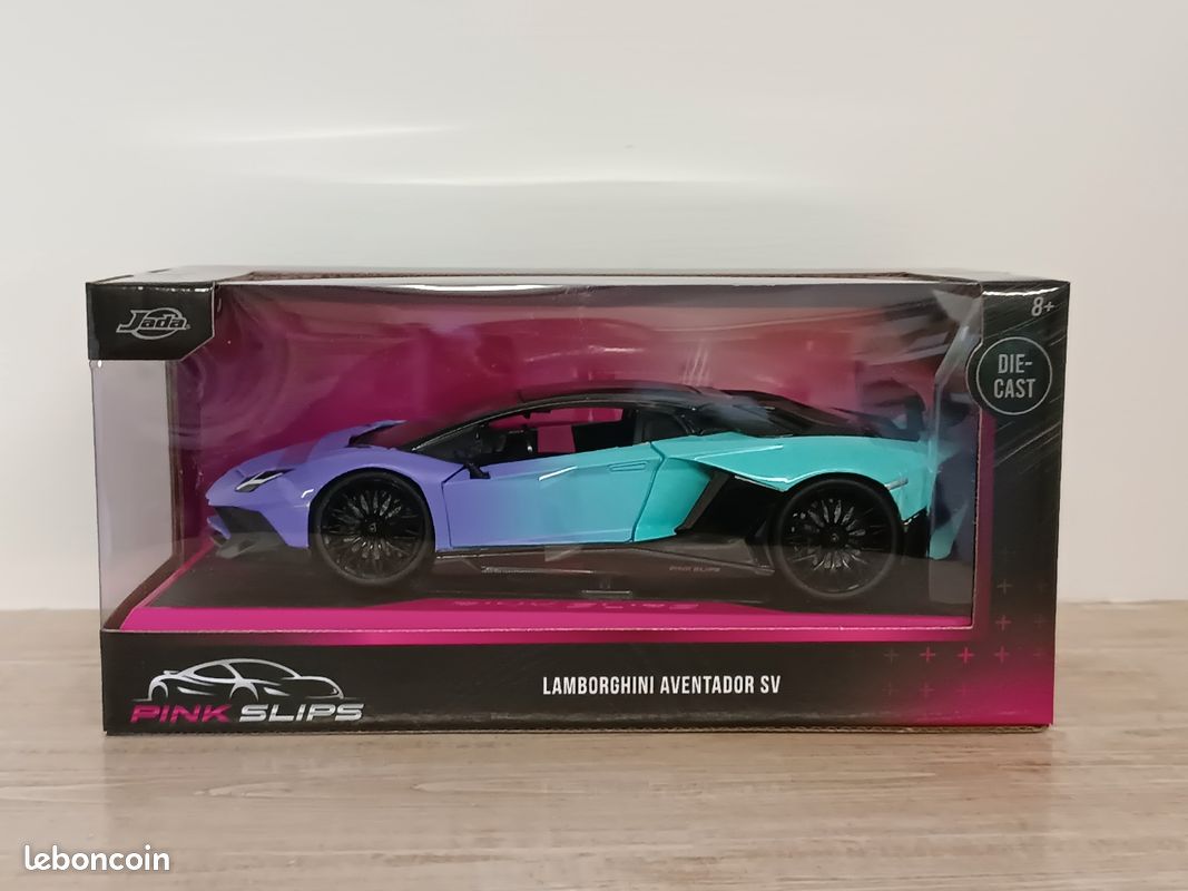 Pink Slips Lamborghini Aventador Sv Jada Escala 1:32 Rosa | Meses sin interés