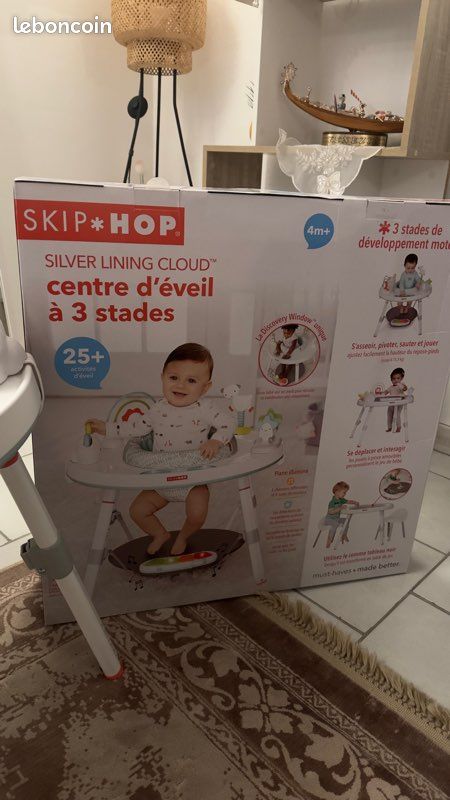 Skip Hop - Station de jeu enfant 3en1 LINING CLOUD (image 1)