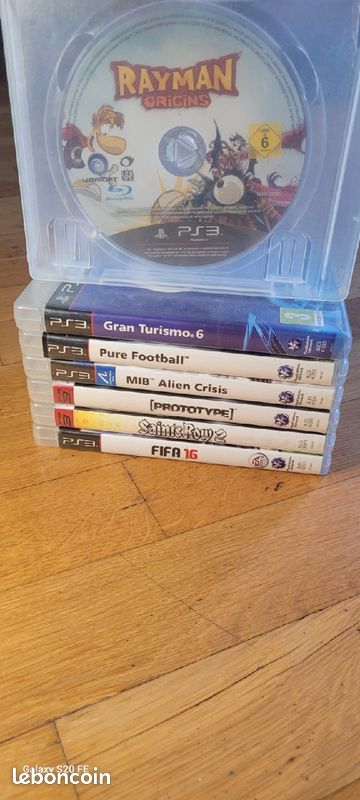 Ps3 slim + 1 manette + 1 manette offerte+lot de 7 jeux (image 9)