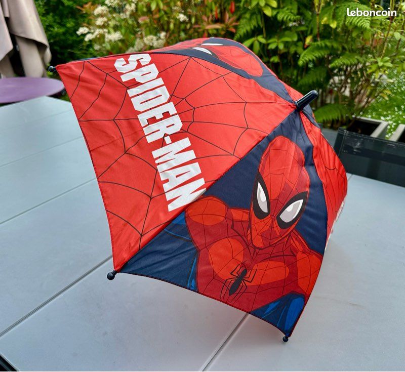 Parapluie Spiderman Pour Enfants - Parapluie Marvel Anti-Pluie Avec Motif Super Héros