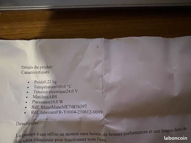Petit moteur turbine pour filtre ou autres accessoires (image 4)