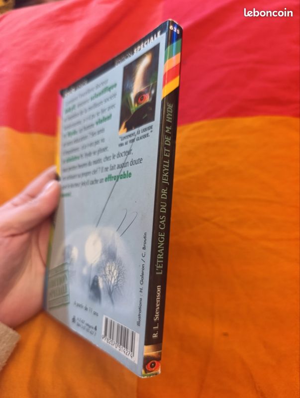 Livre L'Étrange Cas du Dr. Jekyll et de M. Hyde — Folio Junior (Édition Spéciale) (image 3)