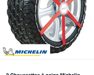 Chaussettes neige Michelin easy grip K16 - Équipement auto