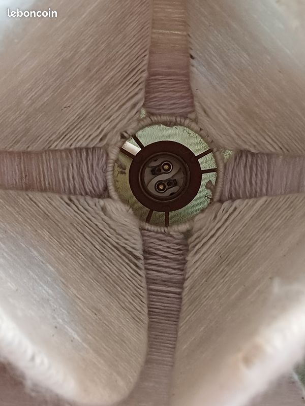 Luminaire abat jour style fleur année 1965 (image 6)