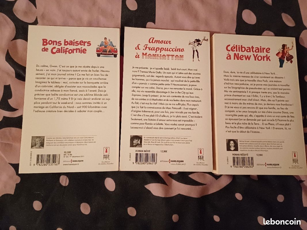 Lot de 3 livres Red Dress ink (image 2)