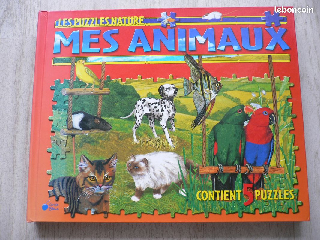 Livre des puzzles «Mes animaux» ADIL7 (image 1)