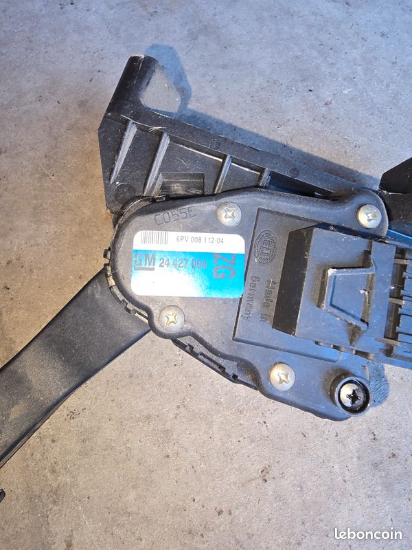 Pédale potentiomètre accélérateur opel astra h gtc 24427004 (image 3)