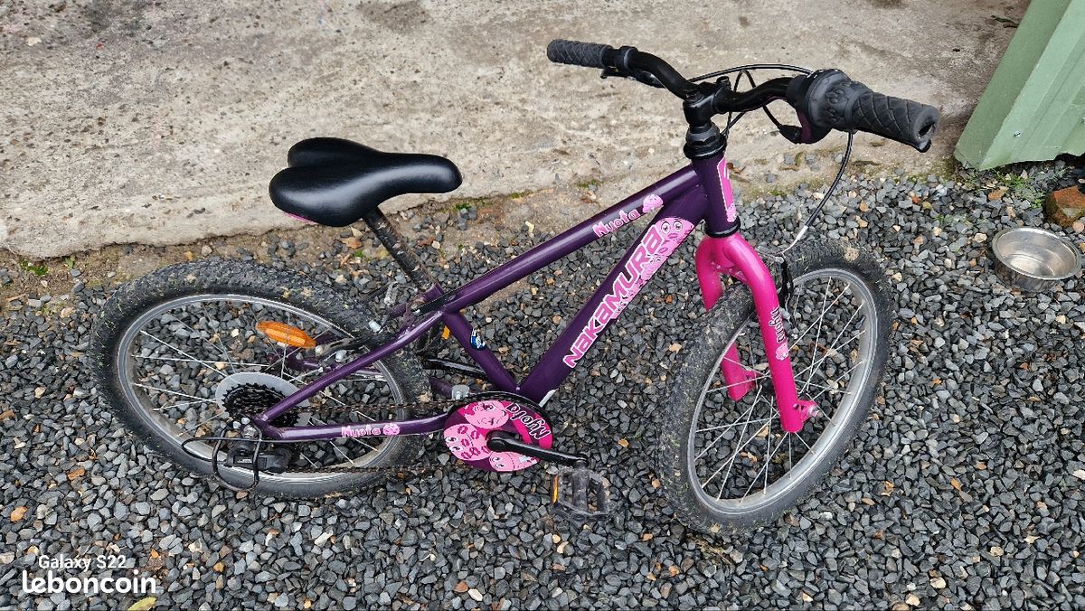 Vélo 20 Vtt Nakamura 20 Pouces Vélo Enfant 20 Pouces 5-8 Ans