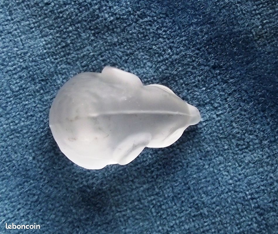 .Petite souris en verre. Longueur 3.5Cm largeur 2.5Cm hauteur 2Cm (image 3)
