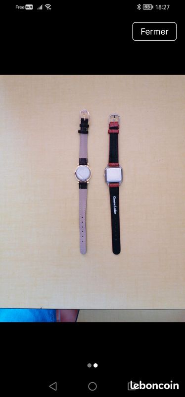 Lot de 2 montres pour femme (image 1)