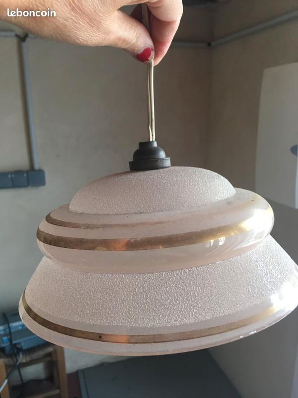 Lampe suspension vintage (image 1)