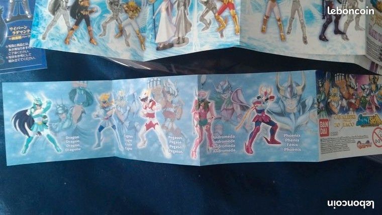 Saint Seiya flyer gashapon et petite figurine (image 7)