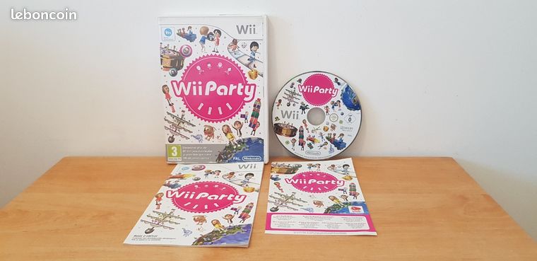 Wii Play Sur Nintendo Wii - Version Française Complète - Carte VIP Non Grattée - TBÉ