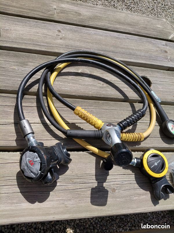 đ đ€ż lot de matĂ©riel de plongĂ©e beuchat / aqualung â prĂȘt Ă remettre en service đ (image 8)