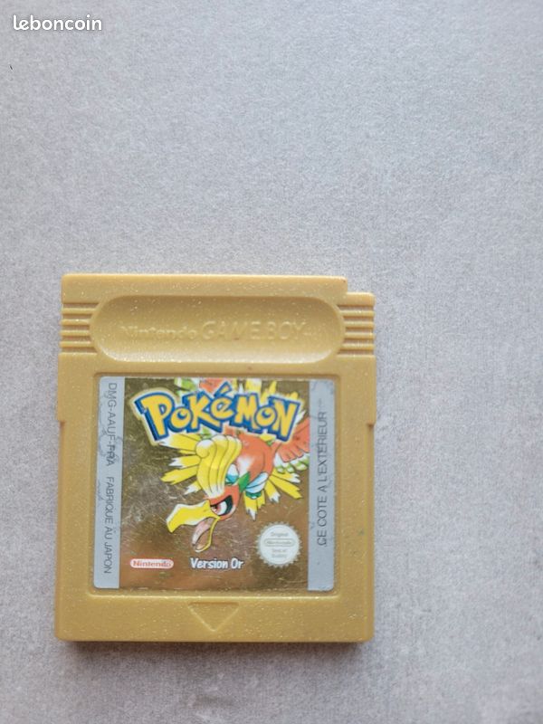 Lot ou unité - Cartouches Pokémon Game Boy / Color (1ère & 2ème Génération - Originales FRA) (image 1)