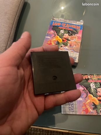 Sega game gear land of illusion mickey mouse jeu et notice t à