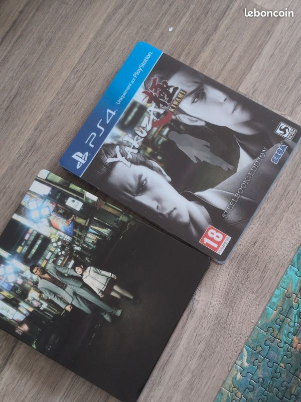 Yakuza Kiwami steelbook édition sur PS4 (image 1)