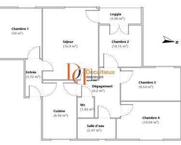 Appartement 245 000 € - 79 m²