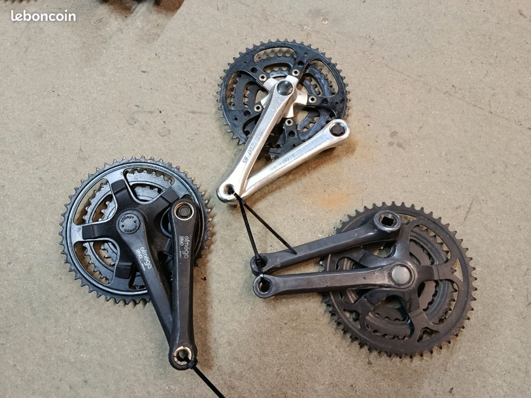 Petit plateau pédalier Stronglight 105 bis pour vélo course vintage - Équipements vélos