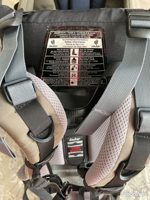 Porte bébé rigide - Deuter Kid Comfort 1 Plus (image 5)