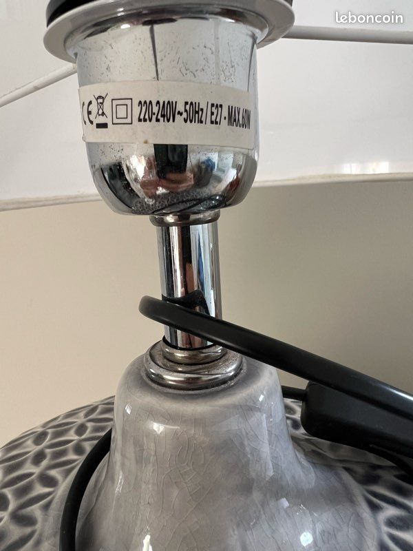Lampe pied boule (image 4)